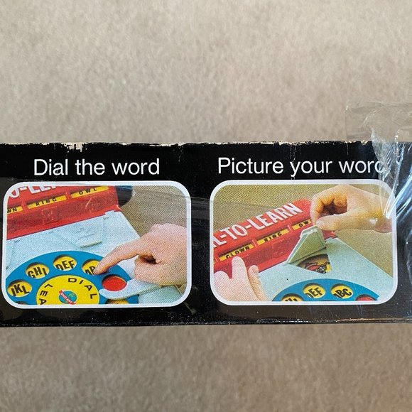 Vintage 1970 Dial To Learn Spelling Toy game by Ohio Art - Picture 6 of 7